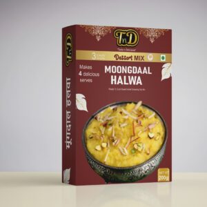 Moongdaal Halwa (Oats and Fiber)