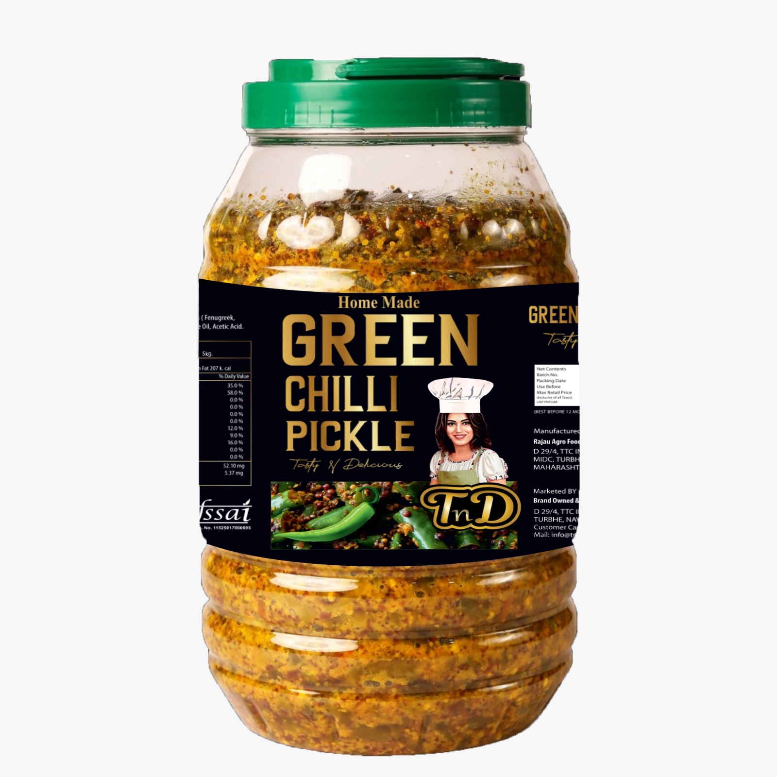 GREEN CHILLI PICKLE - Image 2