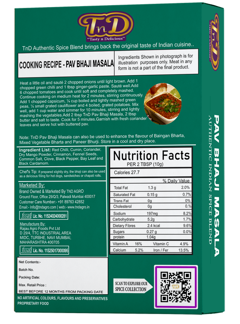 PAV BHAJI MASALA - Image 2